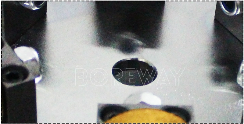 Double Layer Vacuum Brazing Rotary Bush Hammer Plate For Sandblasting Finish 3