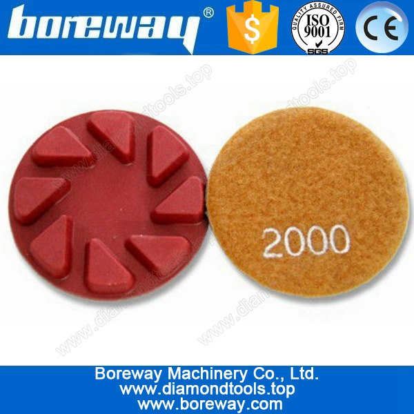 resin bond diamond floor polishing pad for granite