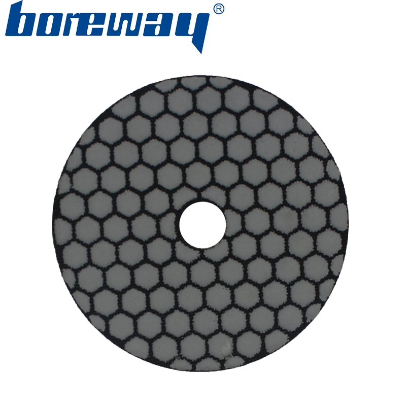 4inch 100mm 6 steps flexible dry use diamond polishing pads