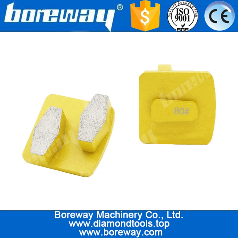 1 Rundstab-Diamantschleifblock zum Schleifen von Steinböden mit Husqvarna-Schleifmaschinen