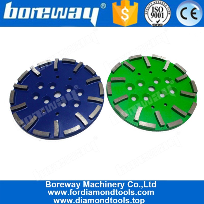 Disco abrasivo diamantato con testa di taglio da 10'20 per levigatura di pavimenti duri