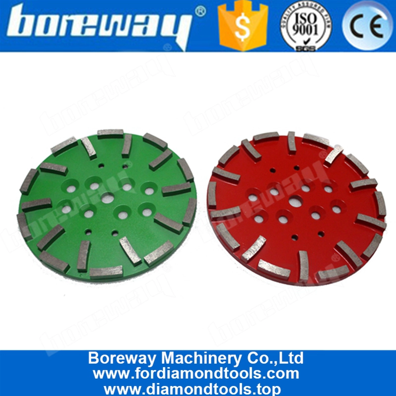 Disco abrasivo diamantato con testa di taglio da 10'20 per levigatura di pavimenti duri