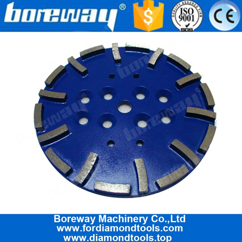 Disco abrasivo in metallo diamantato a media densità da 10 pollici da 20 pollici per pavimento in cemento