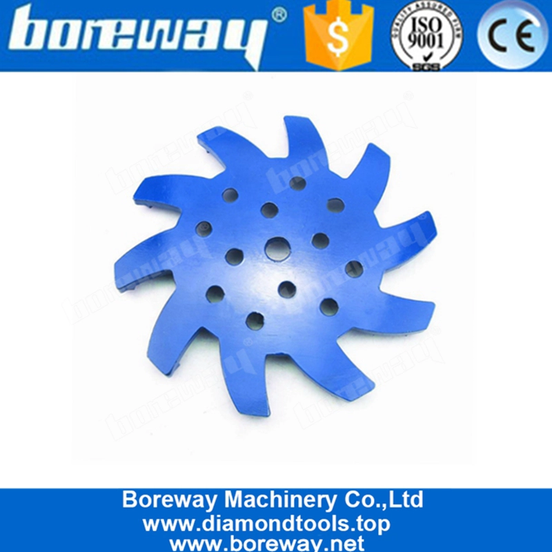 Mola per calcestruzzo da 10 pollici da 250 mm con 20 segmenti per il rinnovamento del pavimento