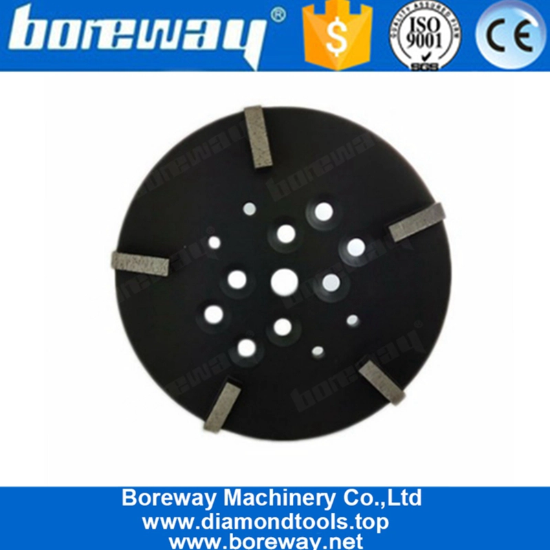 10 Inch 250mm Diamond Grinding Plate For Concrete Terrazzo Floor