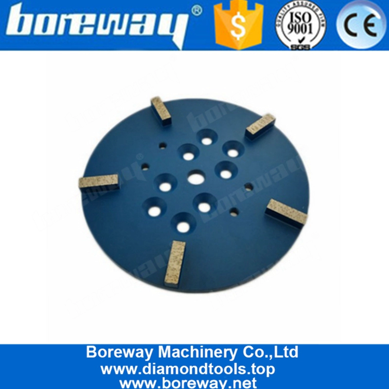 10 Inch 250mm Diamond Grinding Plate For Concrete Terrazzo Floor