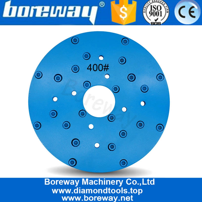 कैलिब्रेशन के लिए 10 इंच 250 मिमी धातु पीस डिस्क और ग्रेनाइट स्लैब पर पीस