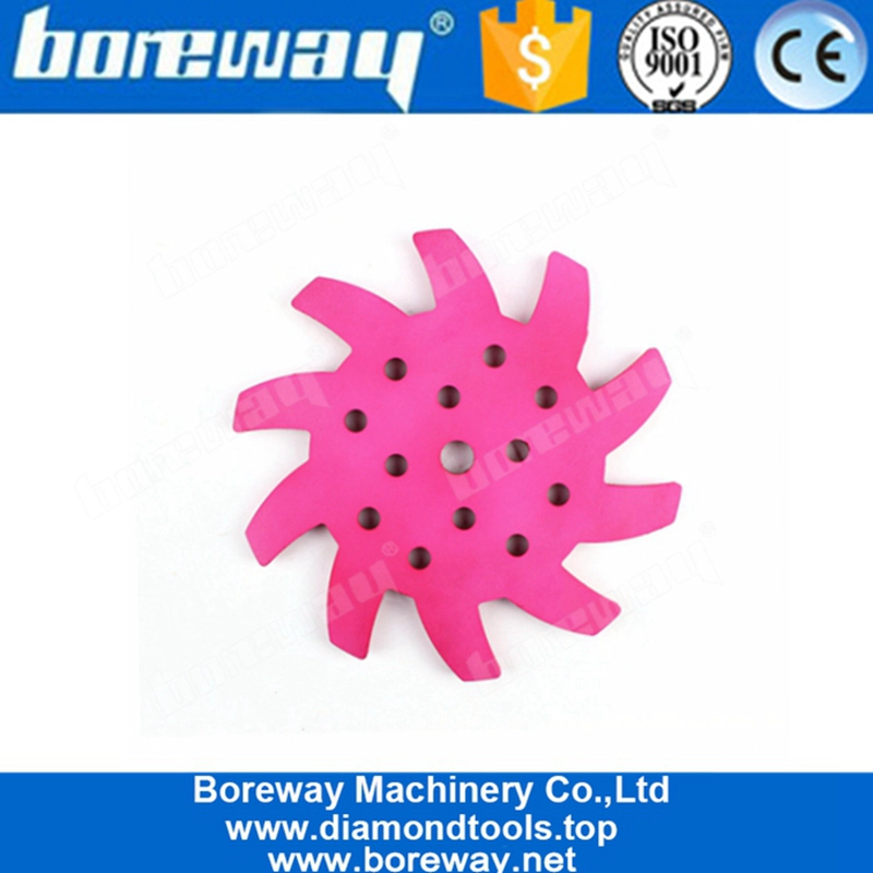 10 Inch Sharp Segmented Diamond Grinding Cup Wheel Concrete Grinding Pads For Concrete Floor