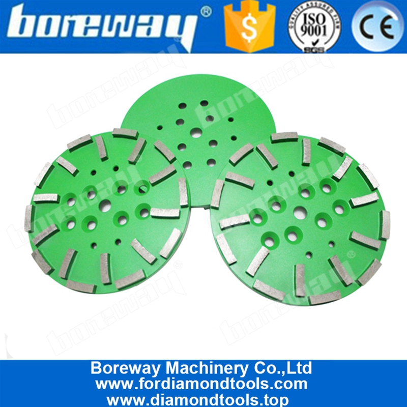 Utensili abrasivi diamantati per pavimenti in calcestruzzo da 10 pollici per smerigliatrice per pavimenti