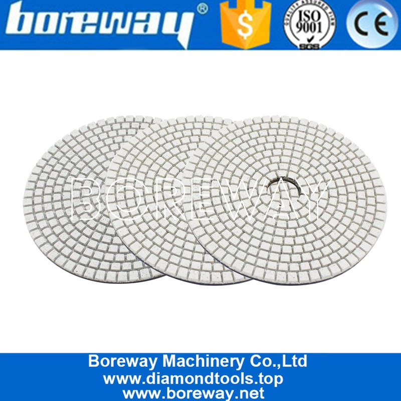 手研削機のための100mm乾燥および湿式研磨パッドサプライヤー