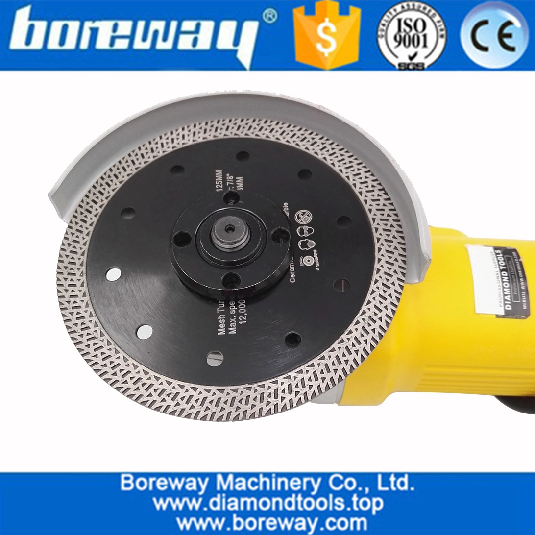 105MM 115MM 125MMホットプレス焼結メッシュターボダイヤモンドソーブレード硬質ダイヤモンドホイール切断ディスク中国サプライヤー