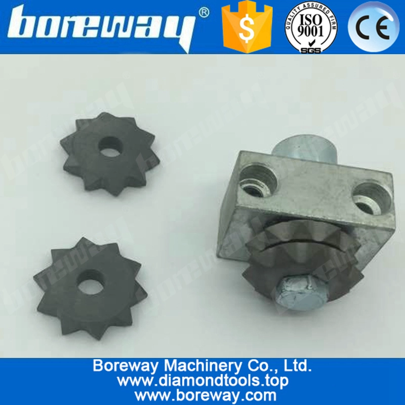 10sダイヤモンドスターシェイプブッシュストーン用ハンマー仕上げ