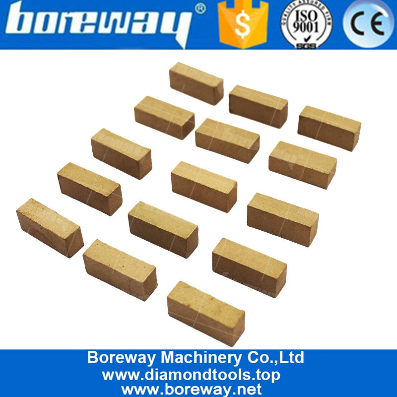 मार्बल ब्लॉक के लिए 1200 मिमी फास्ट स्पीड डायमंड देखा ब्लेड सेगमेंट