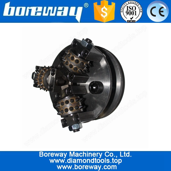 花崗岩、コンクリート用ダイヤモンド ブッシュ ハンマー工具用 125 mm ブッシュ ハンマー グラインダー プレート