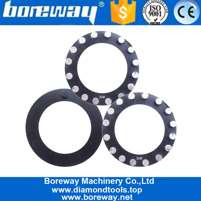 Ruota per blocchi in lastra di cemento con rettifica Klindex diamantata con anello di altezza 12 mm con 16 barre produttore
