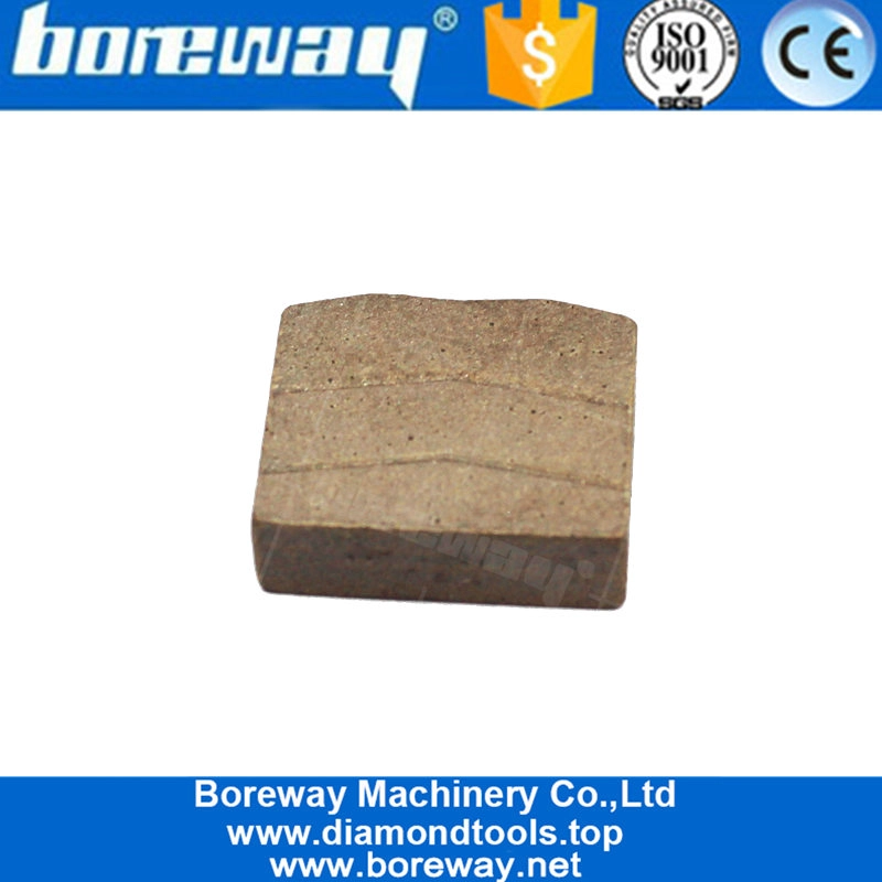 花崗岩の切断のための1350mm mの形ダイヤモンドのこぎり刃セグメント