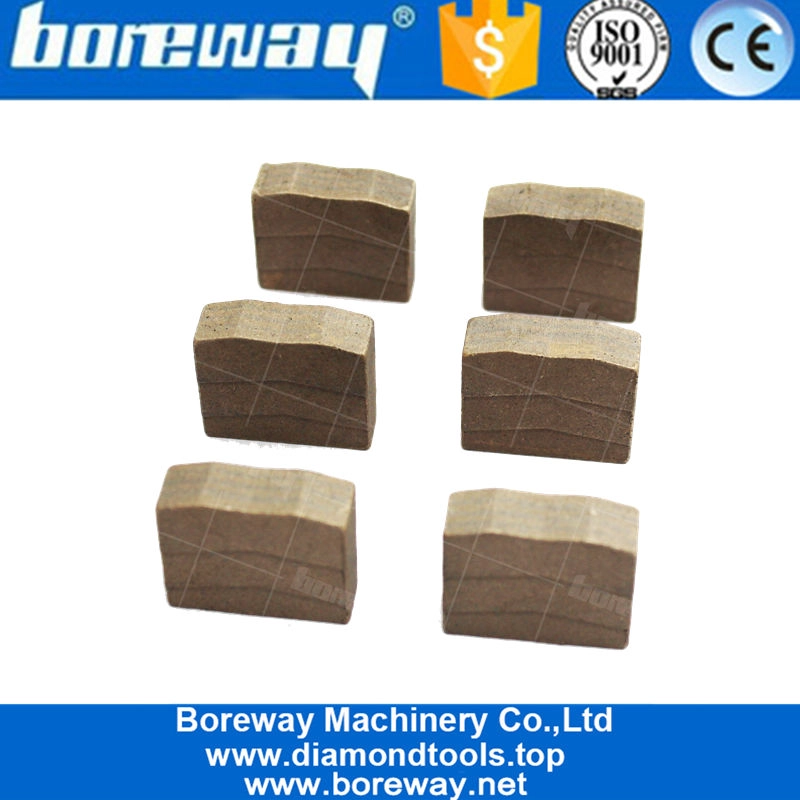 花崗岩の切断のための1350mm mの形ダイヤモンドのこぎり刃セグメント