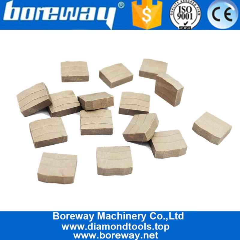 花崗岩の切断のための1350mm mの形ダイヤモンドのこぎり刃セグメント