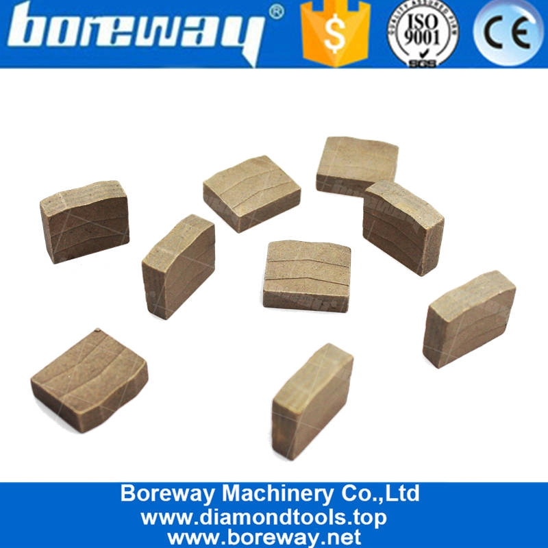 花崗岩の切断のための1350mm mの形ダイヤモンドのこぎり刃セグメント