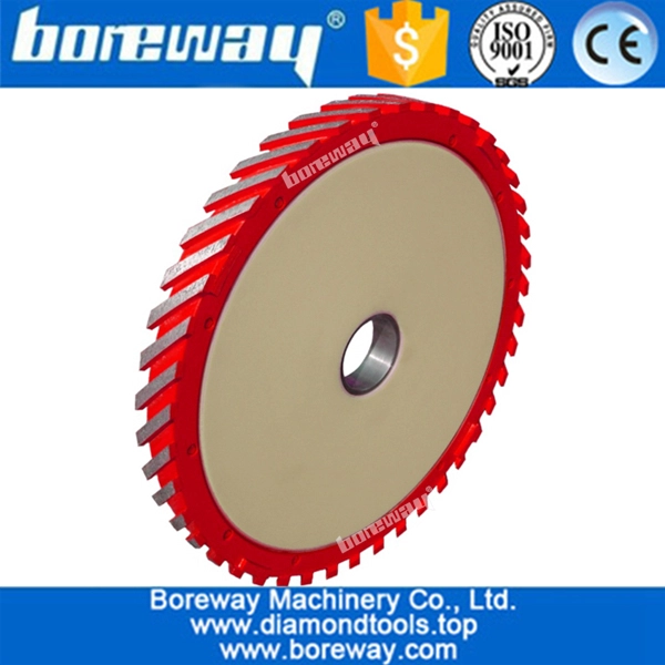 14 "ruota di fresatura silenziosa del diamante da 350mm per la pietra del granito di profilatura