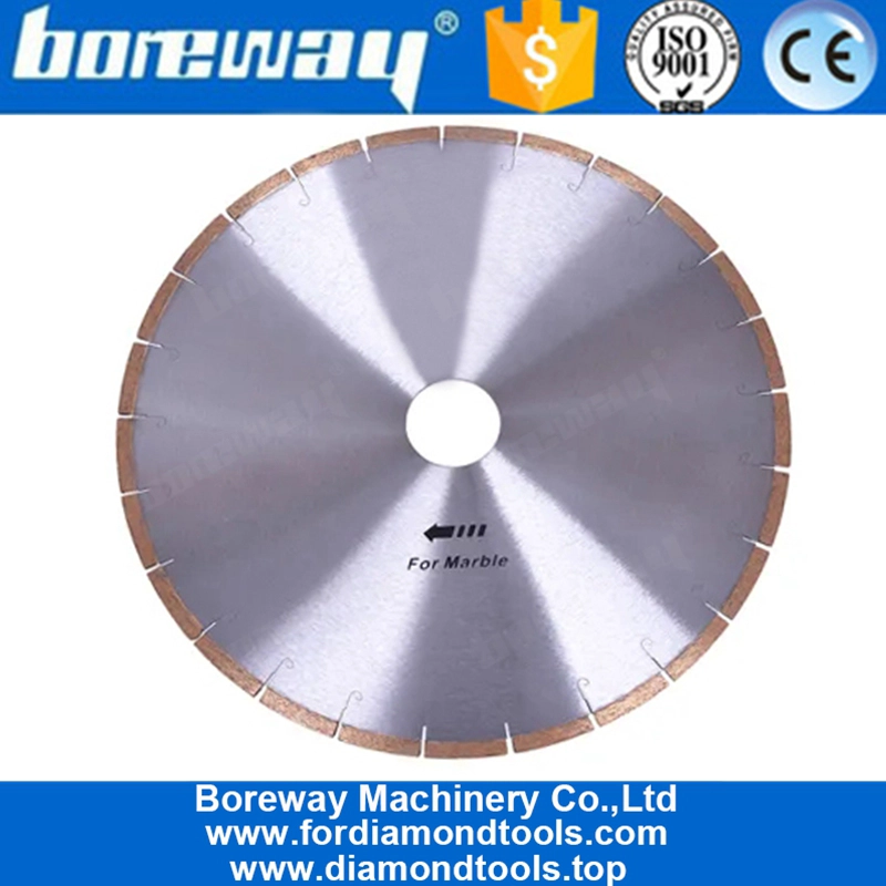 14-Zoll-Angelhaken-Schlitz-Diamant-Sägeblatt für Marmor