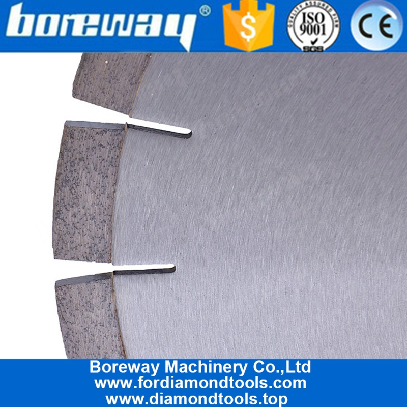 14インチの無声ダイヤモンドの具体的な鋸歯の石の切断ディスク