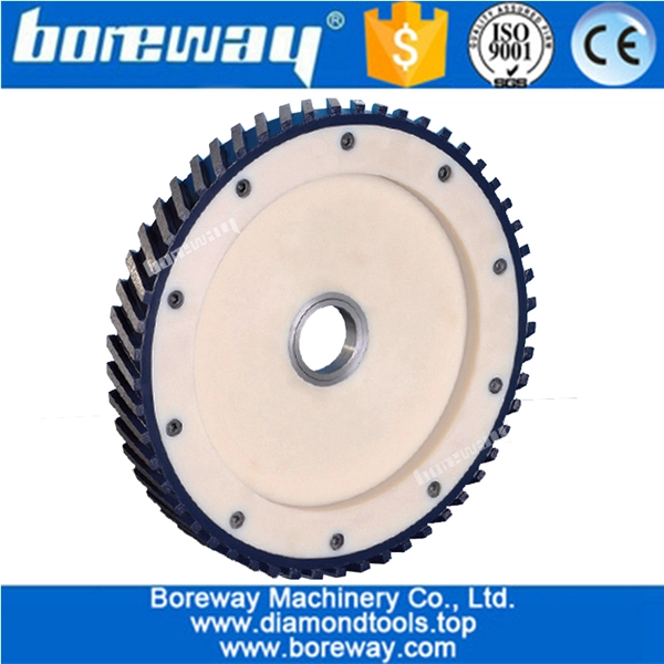 Mola tonda silenziosa con segmenti diritti o obliqui per la macinazione del granito