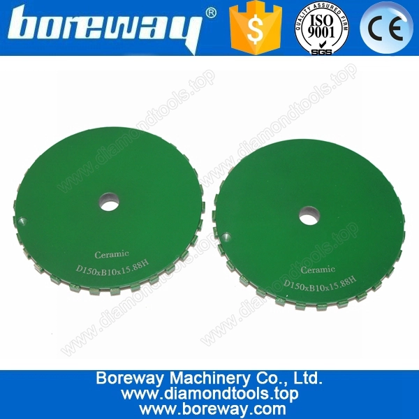 150mmの濡れた陶磁器の面取りの粉砕ホイールサプライヤー