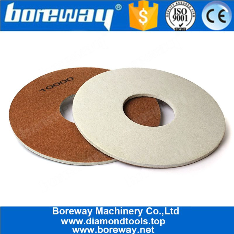 17 Inch Wet Use Sponge Diamond Polishing Pad For Cleaning Marble