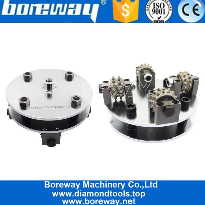 Piastra di rettifica del martello rotante del cespuglio rotante del doppio strato di 180mm da 180mm per la arenaria e il calcare