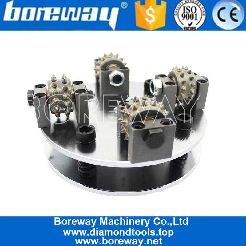 Piastra di rettifica del martello rotante del cespuglio rotante del doppio strato di 180mm da 180mm per la arenaria e il calcare