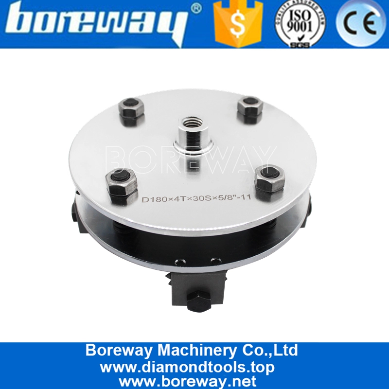 Piastra di rettifica del martello rotante del cespuglio rotante del doppio strato di 180mm da 180mm per la arenaria e il calcare