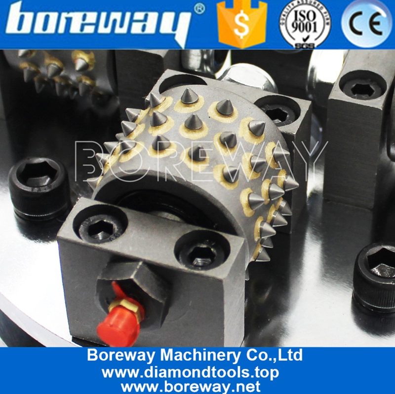 Piastra di rettifica del martello rotante del cespuglio rotante del doppio strato di 180mm da 180mm per la arenaria e il calcare