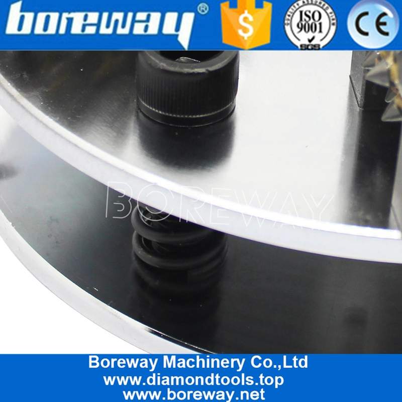 Piastra di rettifica del martello rotante del cespuglio rotante del doppio strato di 180mm da 180mm per la arenaria e il calcare