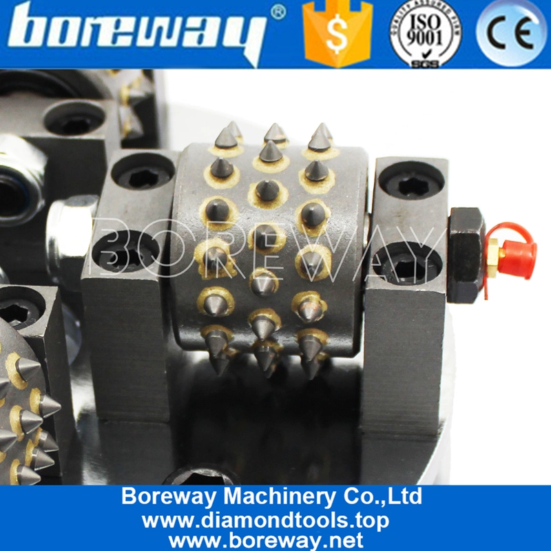 Piastra di rettifica del martello rotante del cespuglio rotante del doppio strato di 180mm da 180mm per la arenaria e il calcare