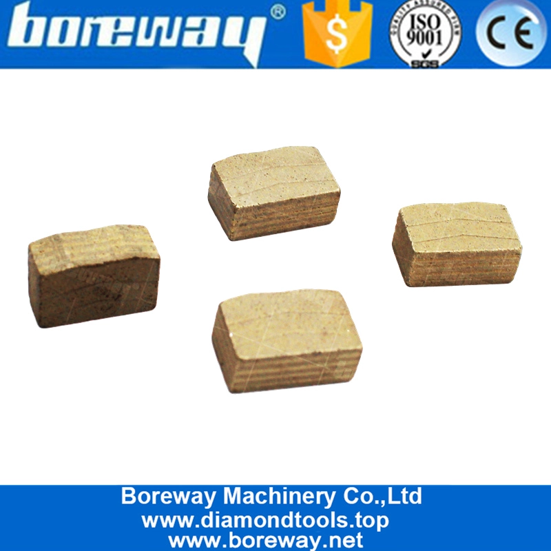 Segmento sandwich a forma di lama M multi da 2000mm per il taglio del granito