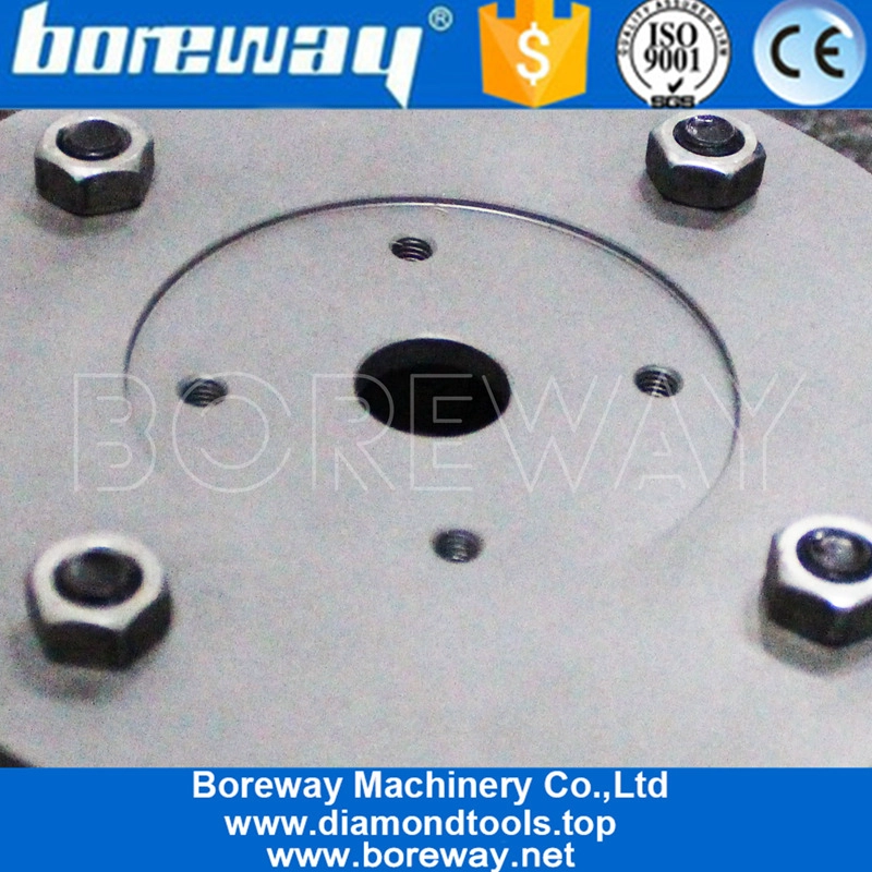 200mm Double Layer Rotary Bush Hammer Plate With Spring For Sandblasting Process