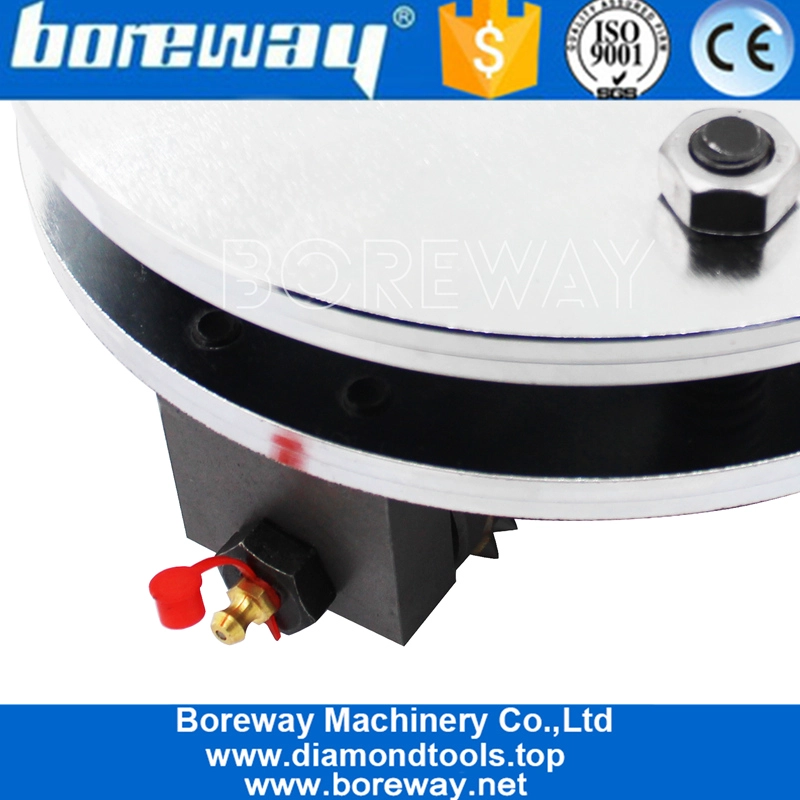 8 Inch 200mm Double Layer Rotary Carbide Alloy Bush Hammer Plate For Granite Finish