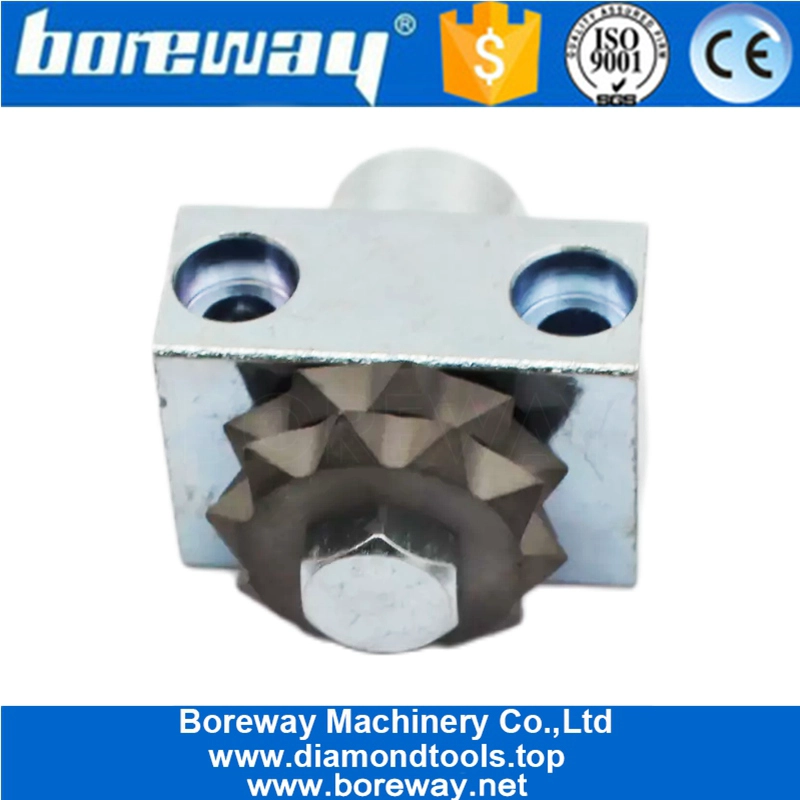 20 एस स्टार प्रकार बुश हैमर रोलर फर्श की सतह के लिए समर्थन के साथ