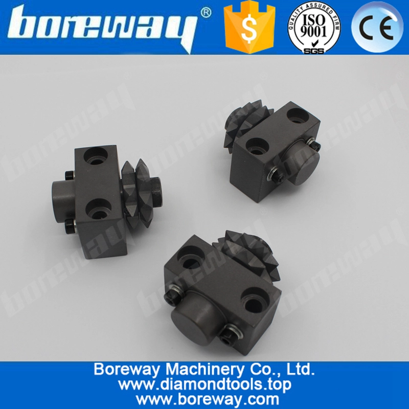 20s Star Grinding Head Bush Hammer Roller For Litch Surface