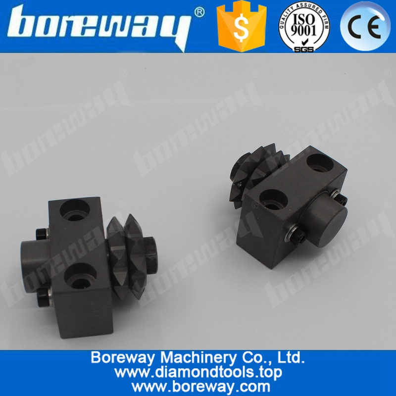 20s Star Grinding Head Bush Hammer Roller For Litch Surface