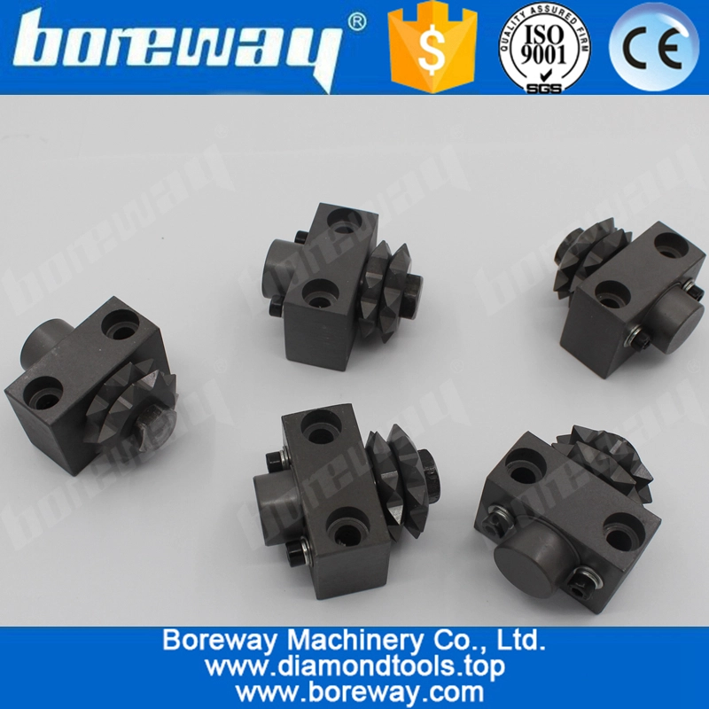 20s Star Grinding Head Bush Hammer Roller For Litch Surface