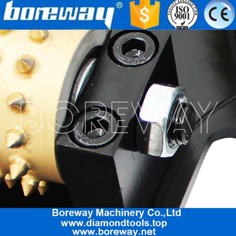 कंक्रीट फर्श के लिए 230 मिमी HTC त्वरित परिवर्तन रोटरी बुश हथौड़ा प्लेट