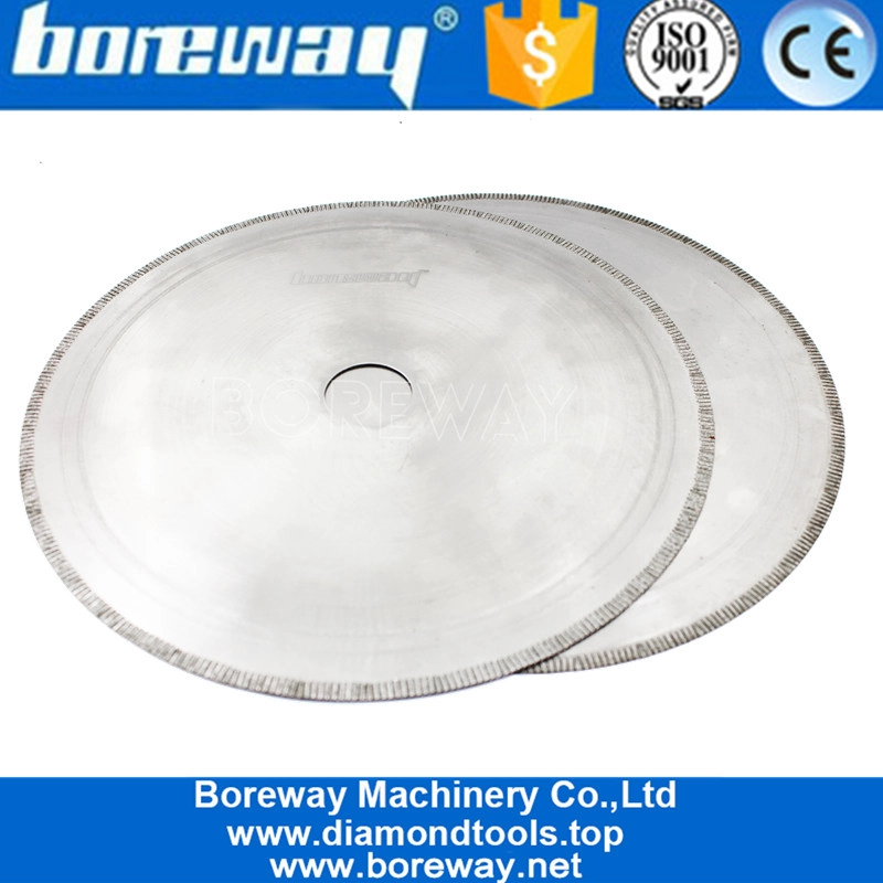 250mm Diamond Electroplated Saw Blade For Agate Cutting Suppliers
