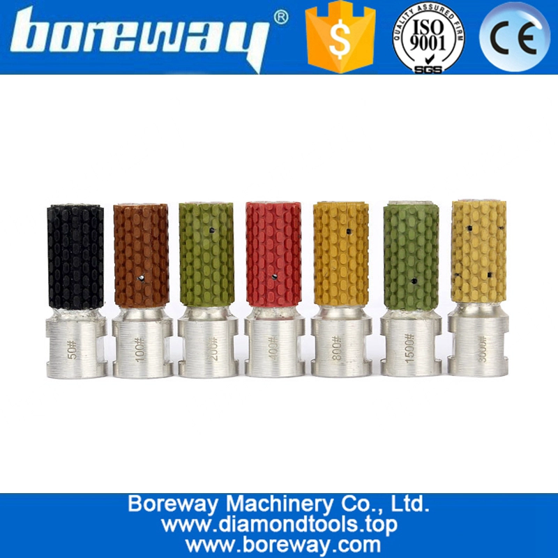 25MM الماس راتنج طبل عجلة الرطب للتلميع والرخام حجر الغرانيت