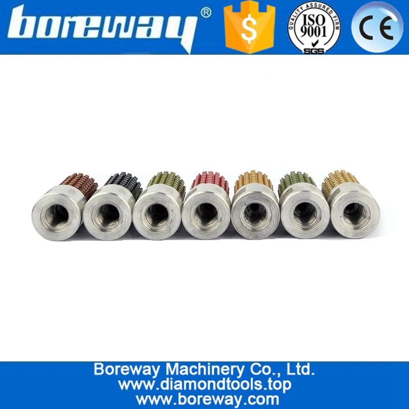 25MM الماس راتنج طبل عجلة الرطب للتلميع والرخام حجر الغرانيت