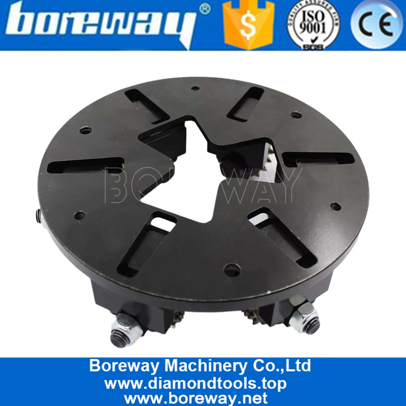 粗い表面を研削するための270mm Rediロックロータリーブッシュハンマープレート