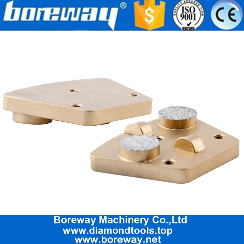 エポキシを除去するための丸いセグメントを持つ2x1 / 2 PCD台形パッドディスク