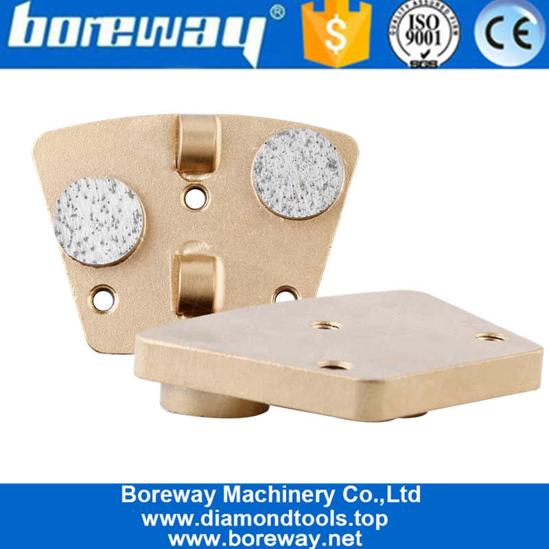 エポキシを除去するための丸いセグメントを持つ2x1 / 2 PCD台形パッドディスク