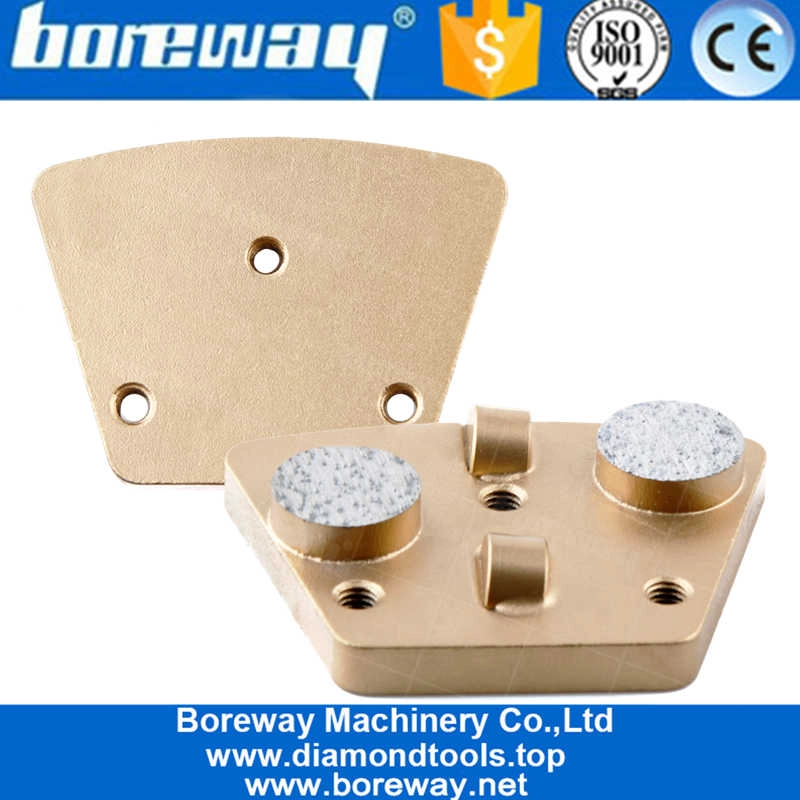 エポキシを除去するための丸いセグメントを持つ2x1 / 2 PCD台形パッドディスク